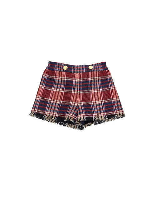 SHORTS TARTAN CHECK SCOZZ MONNALISA | 110423 0310/4356